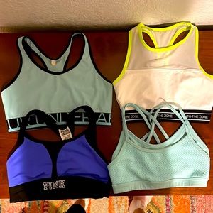 4 sports bras